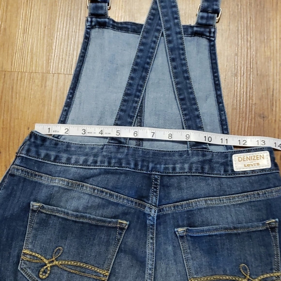 Denizen Levi overall shorts faded blue wash - Picture 7 of 7